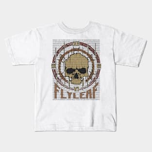 Flyleaf  Vintage Skull Kids T-Shirt